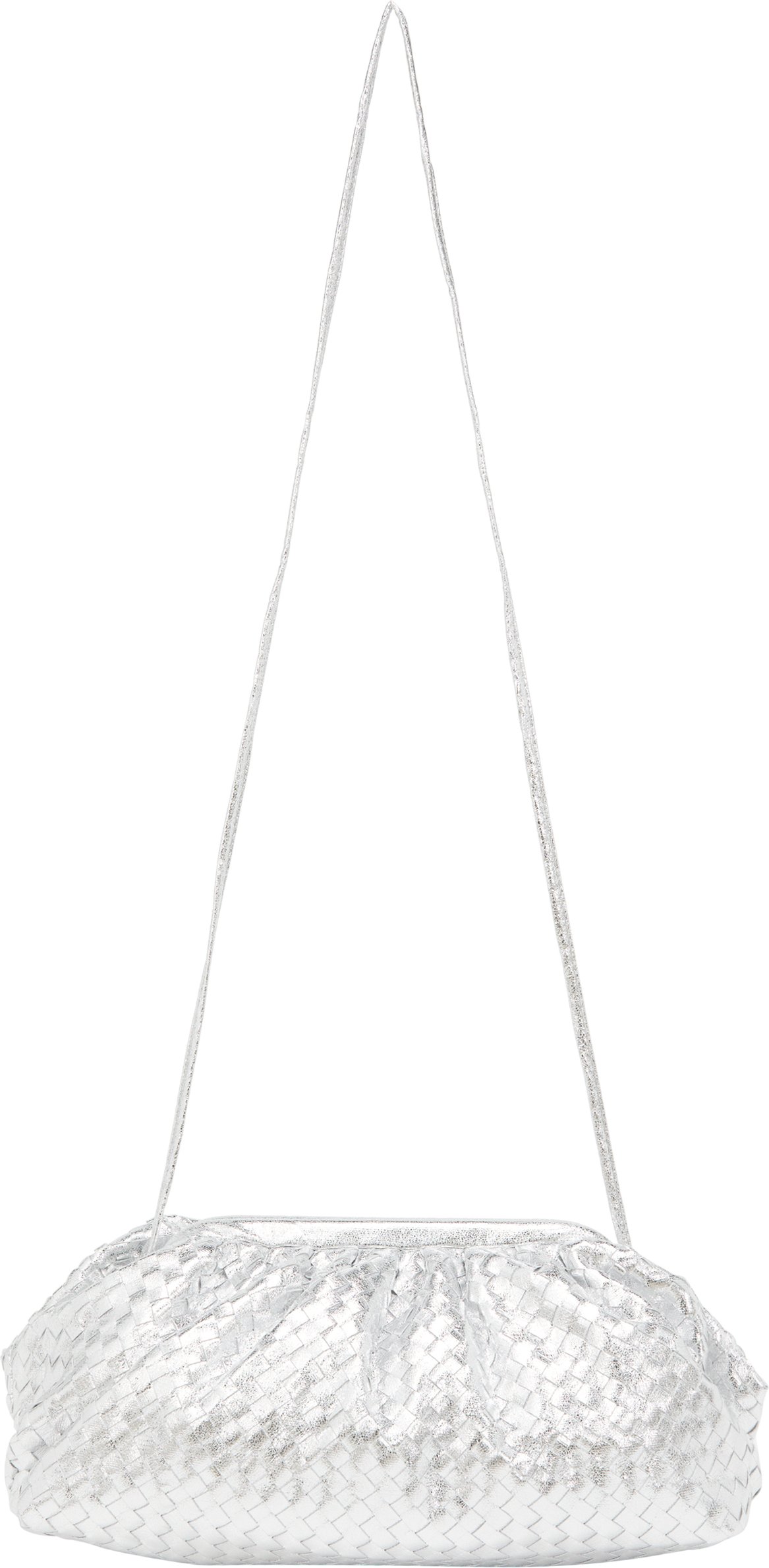 Faina Kupplung Kupplung Frauen Silber