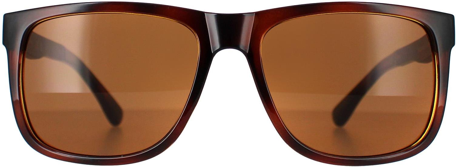 Guess Rectangle Herren Dunkel Havanna Braun GF0234