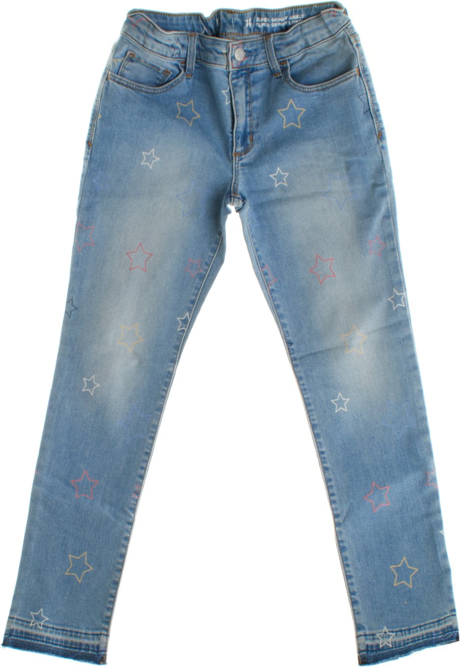Bedruckte Super-Skinny-Jeans 754757 Mädchen
