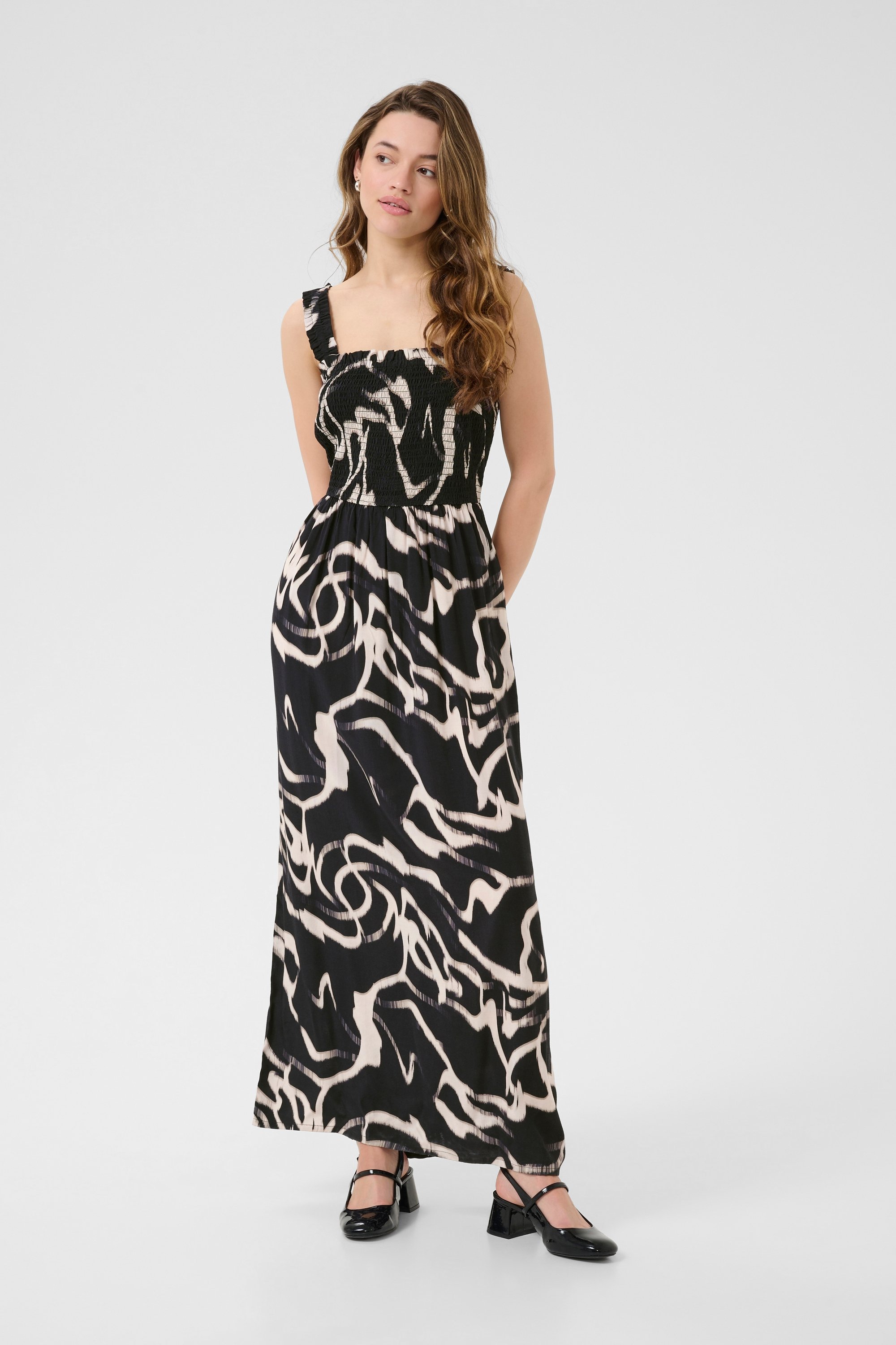 Thumbnail - Kleid KAmartha Regular fit black offwhite