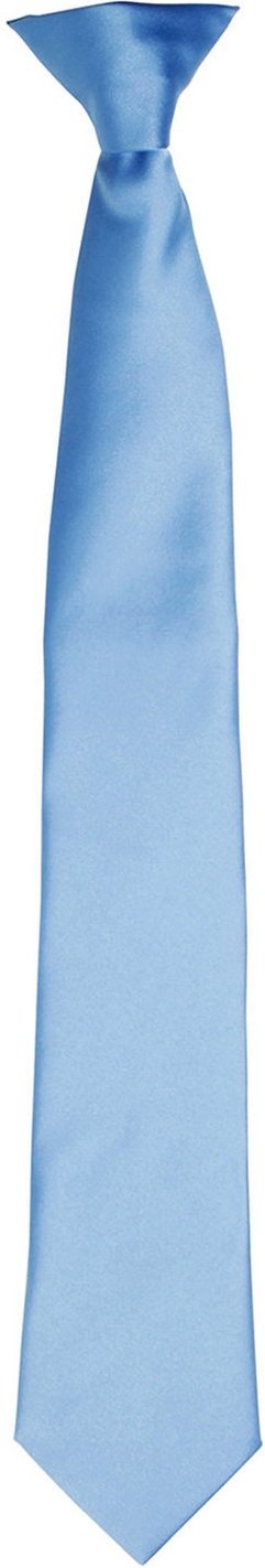 Thumbnail - Premier - Krawatte für Herren/Damen Unisex (Mittelblau)