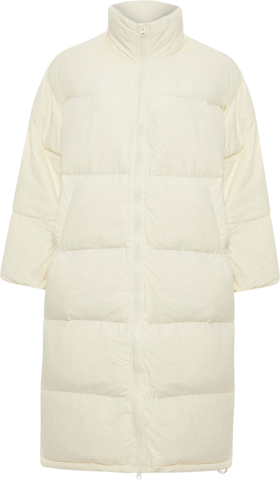 Mymo Jacke Damen Wollweiß