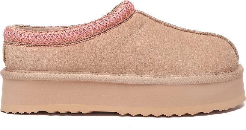 EVER AU Australien Damen Wonga Leder Plattform Hausschuhe