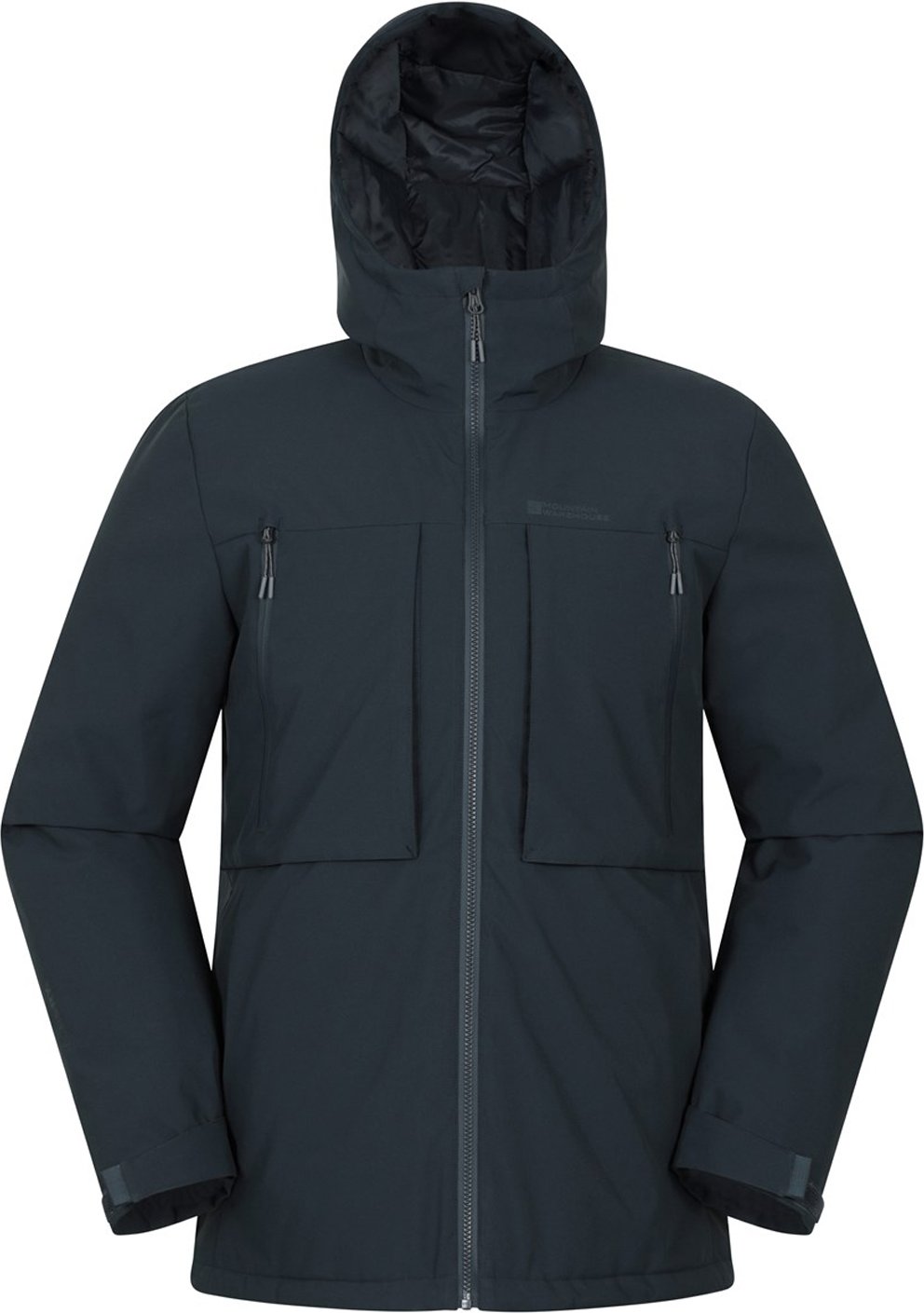 Mountain Warehouse - "Langdon" Parka für Herren, Wattiert, Wasserbeständig (Marine)