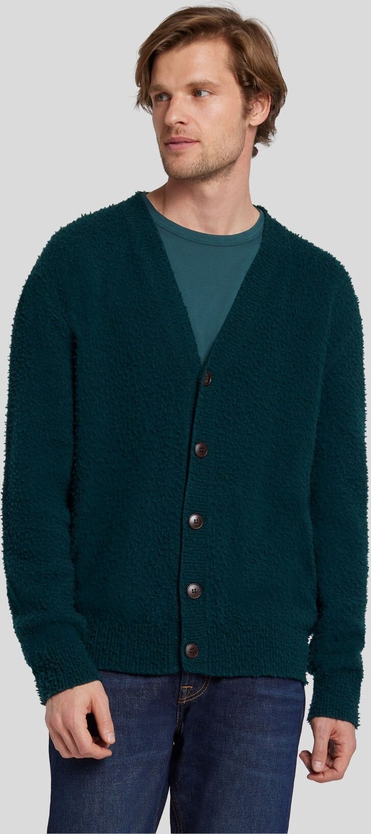Herren Cardigan Casentino Sweater