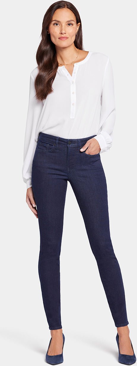 Ami Skinny Jeans Dunkelblau Premium Denim | Rinse