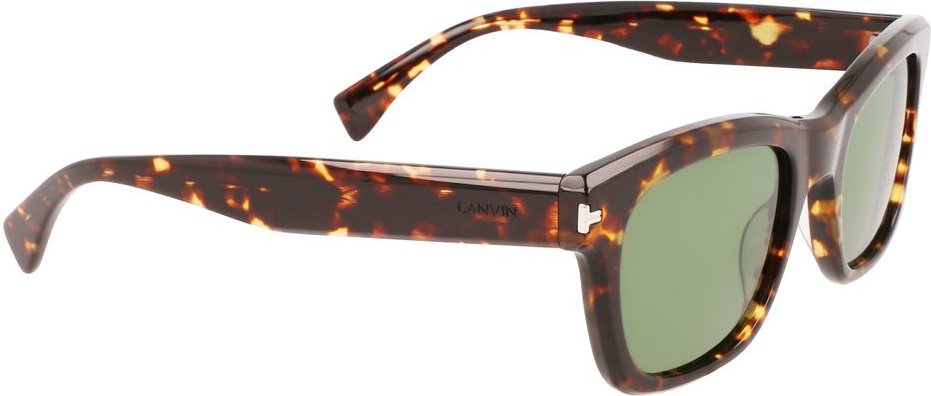 Lanvin Braune Acetat-Sonnenbrille
