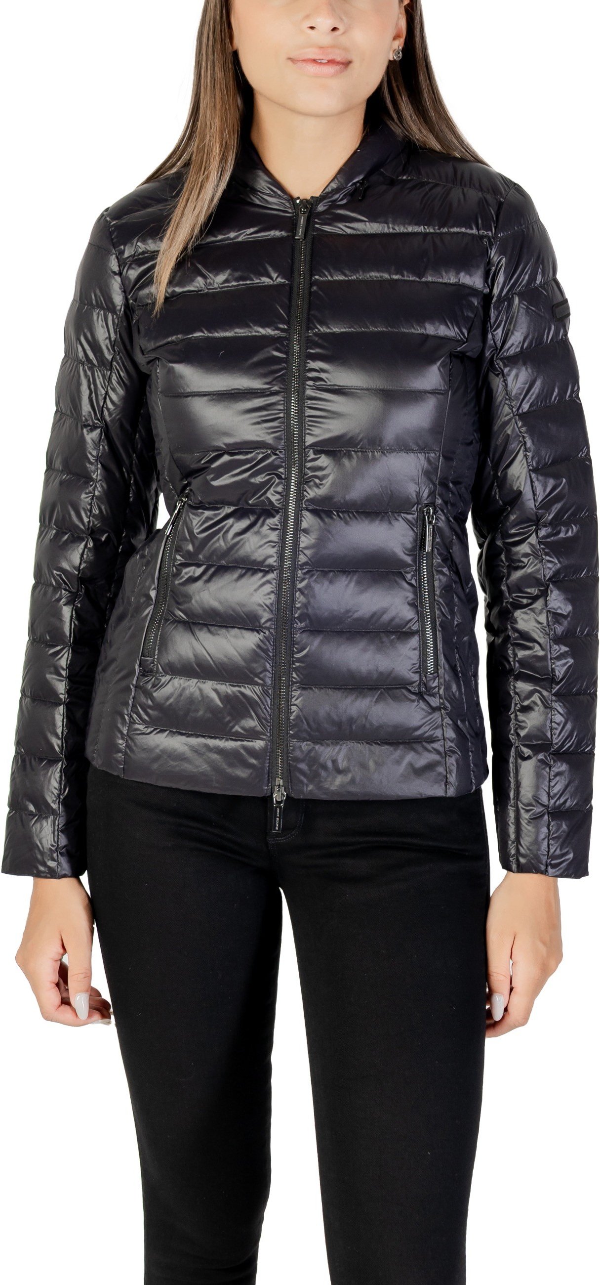 gepolsterte Zip-Jacke