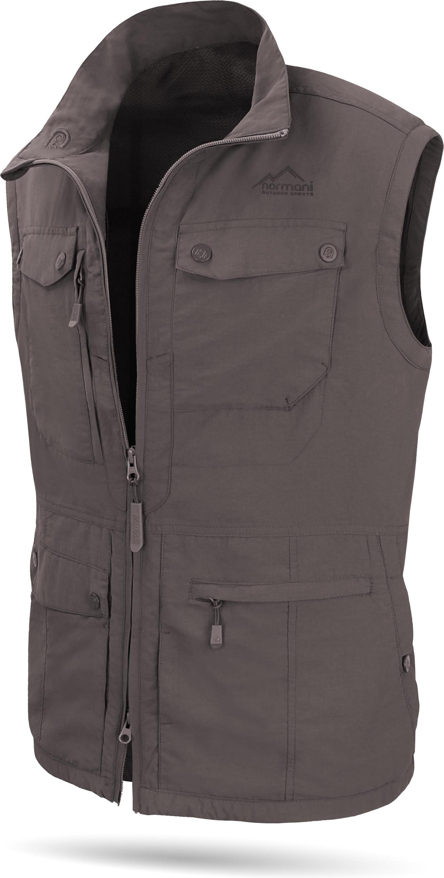 normani OUTDOOR SPORTS Herren Outdoor Weste Kudu