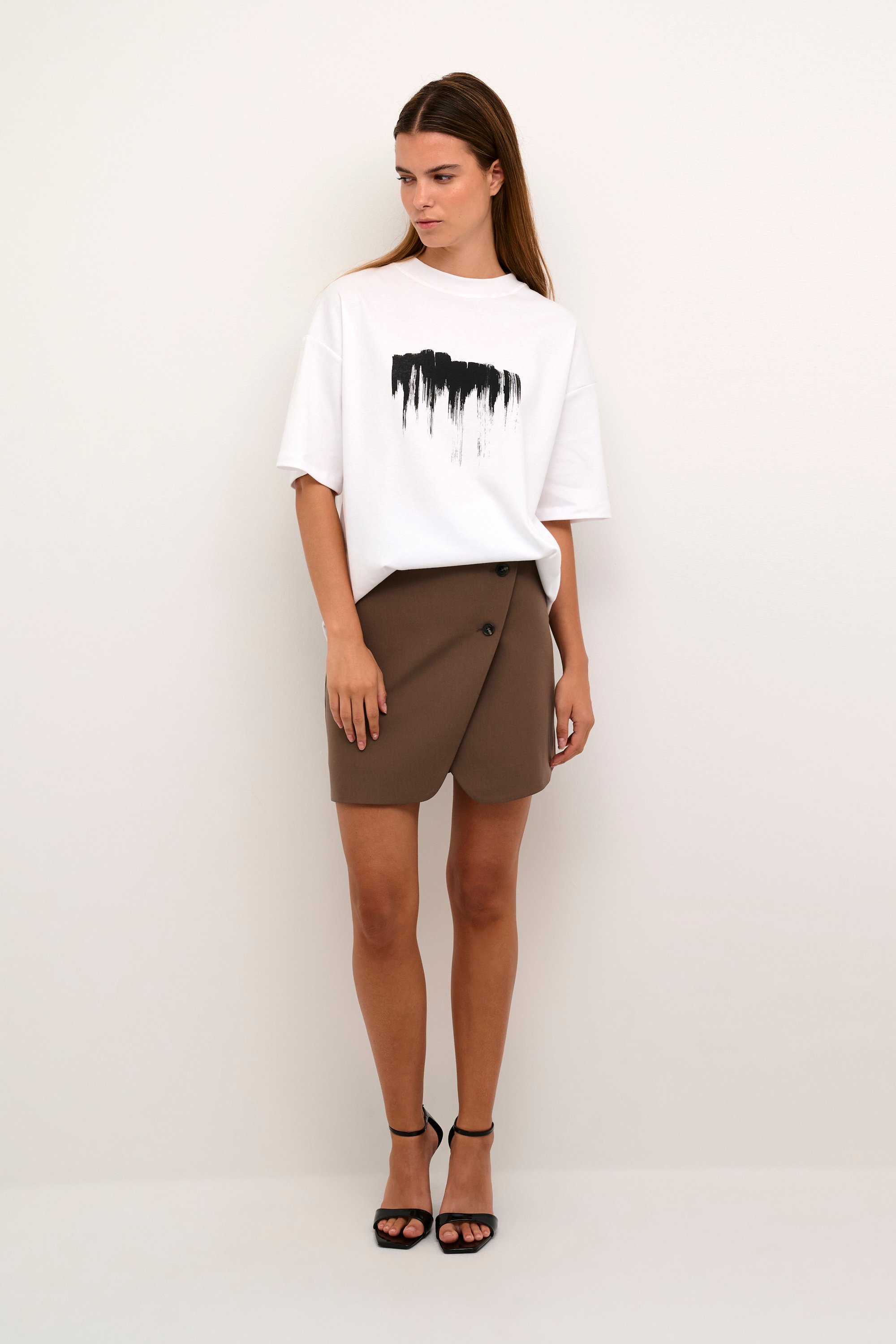 T-shirt Baggy fit Bright White