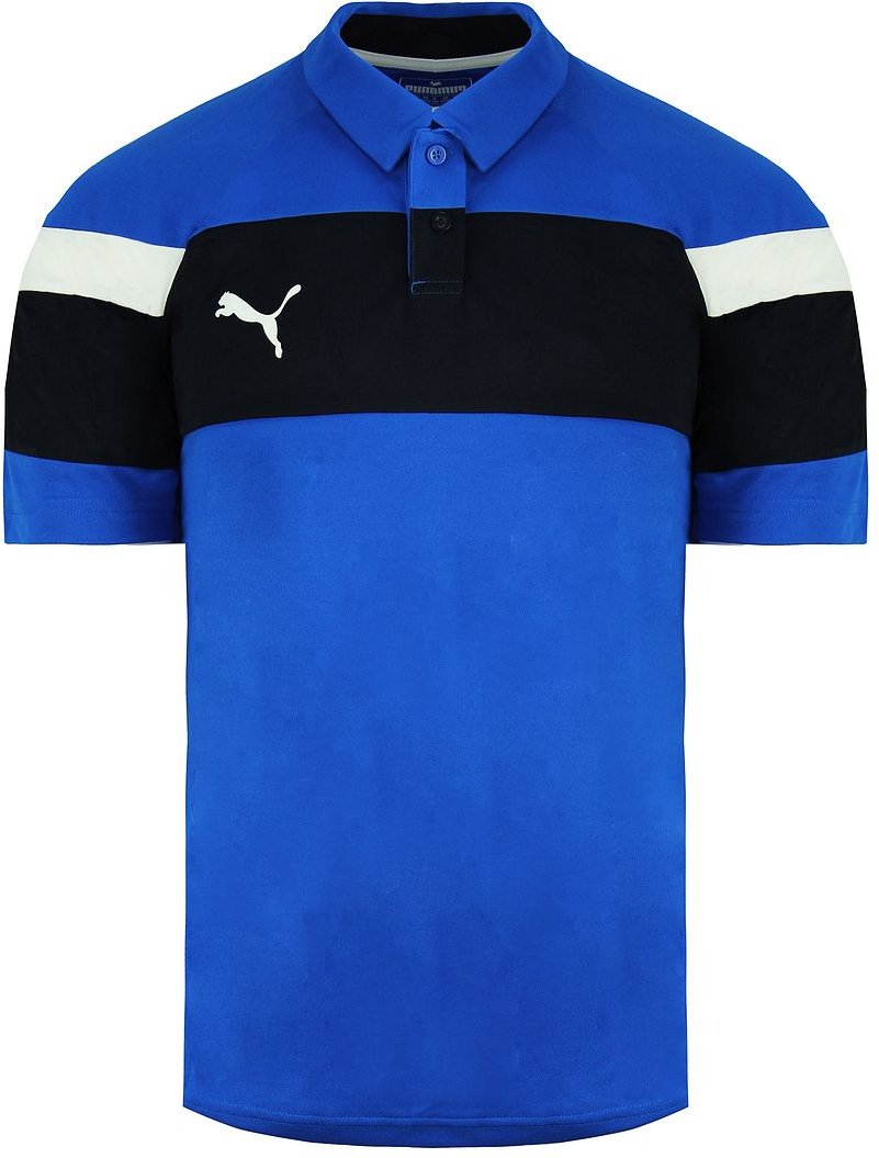 Puma Spirit II Mens Blue Polo -Hemd