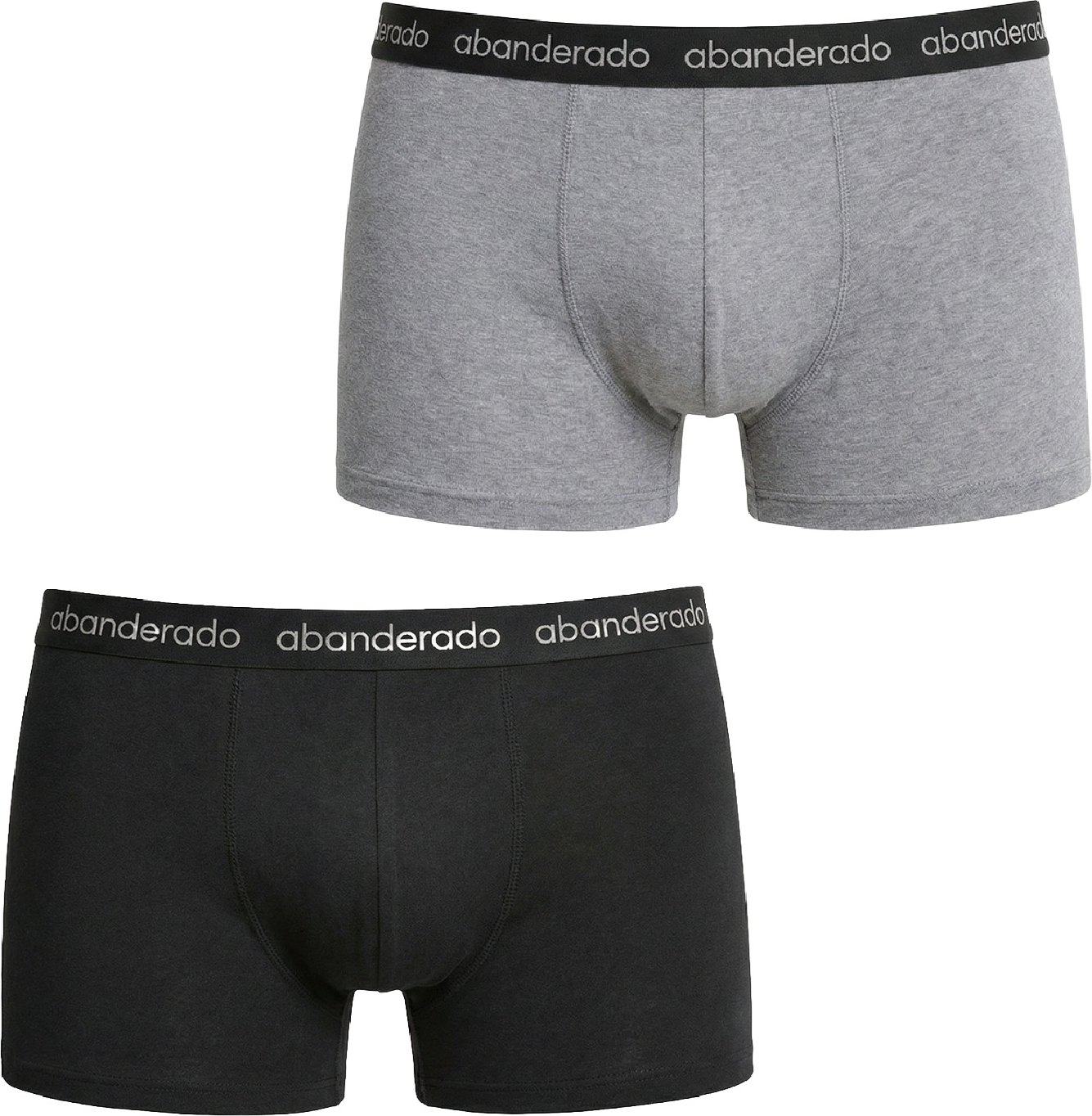 Packung mit 2 Herren Elastischen Baumwollboxershorts AA596