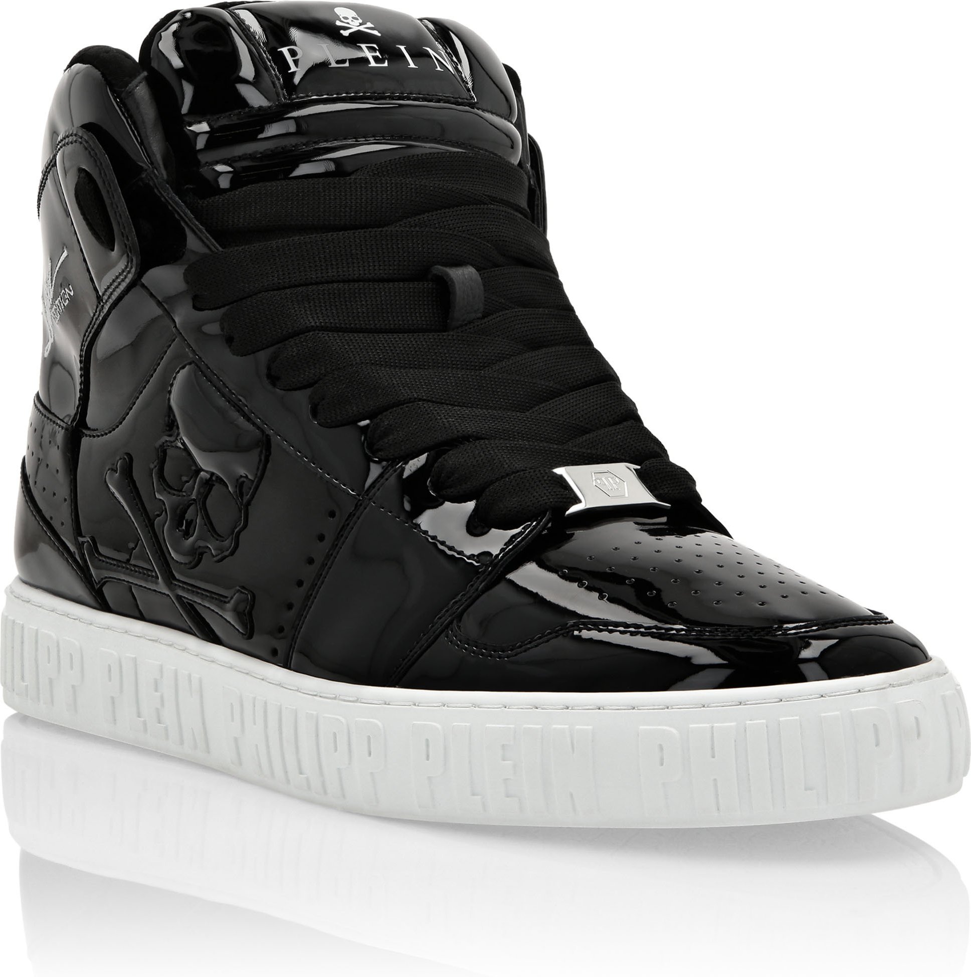 Hightop-Sneaker Skull&Bones
