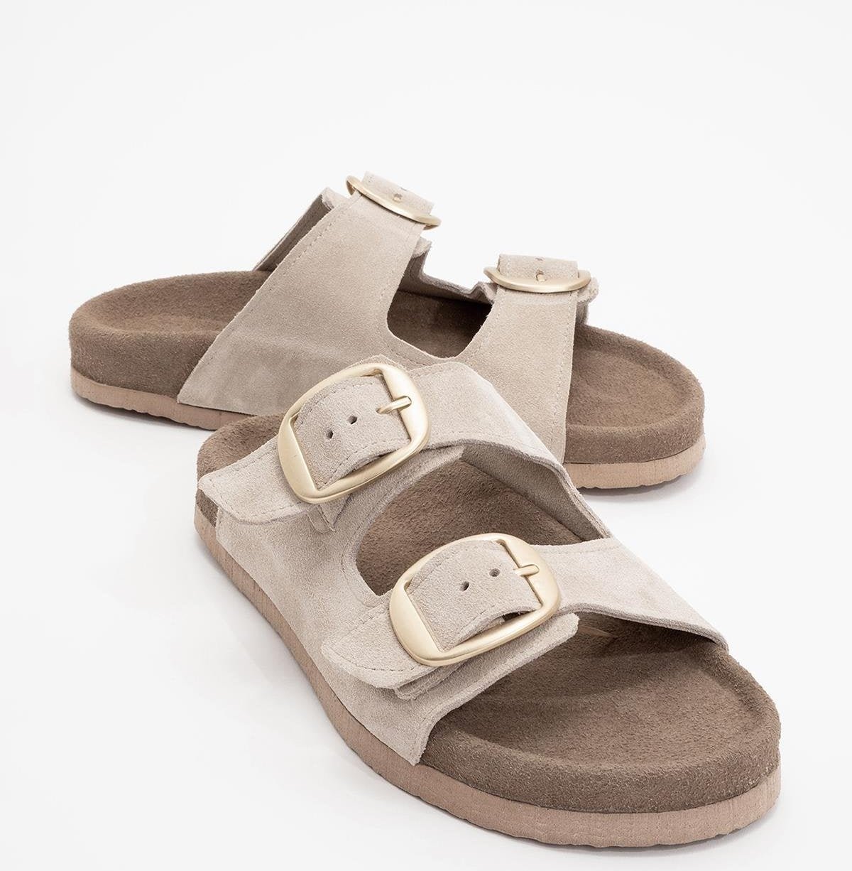 Ovesta Soft Fußbett Leder Slide Sandale (Women)