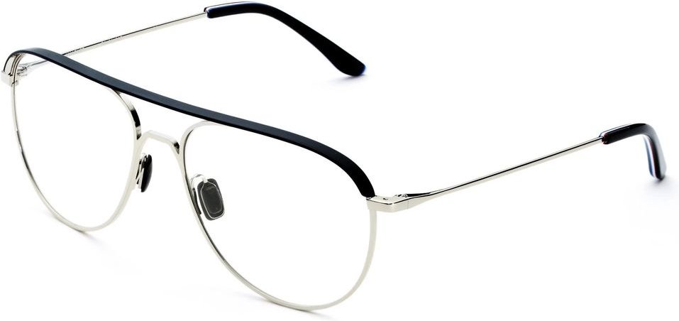 Vl1821 Aviator-Brille Silber-Schwarz