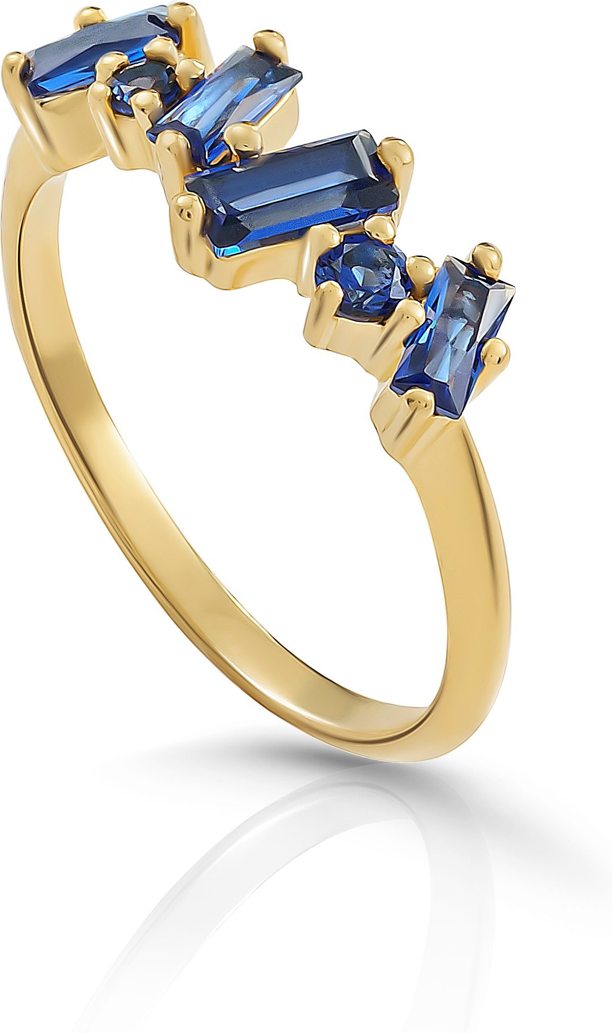 Orphelia „Novel“ Damen-Ring aus 925er Sterlingsilber – Gold ZR-7534