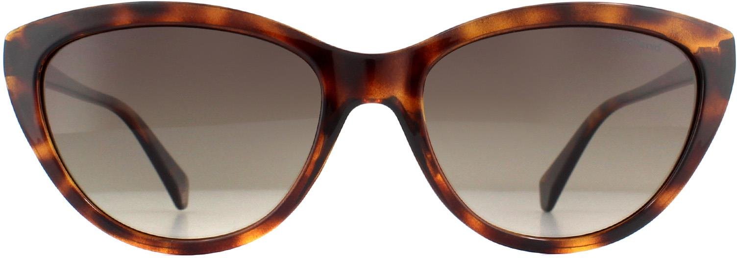 Polaroid Cat Eye Damen Havanna Braun Gradient Polarisierte Sonnenbrille