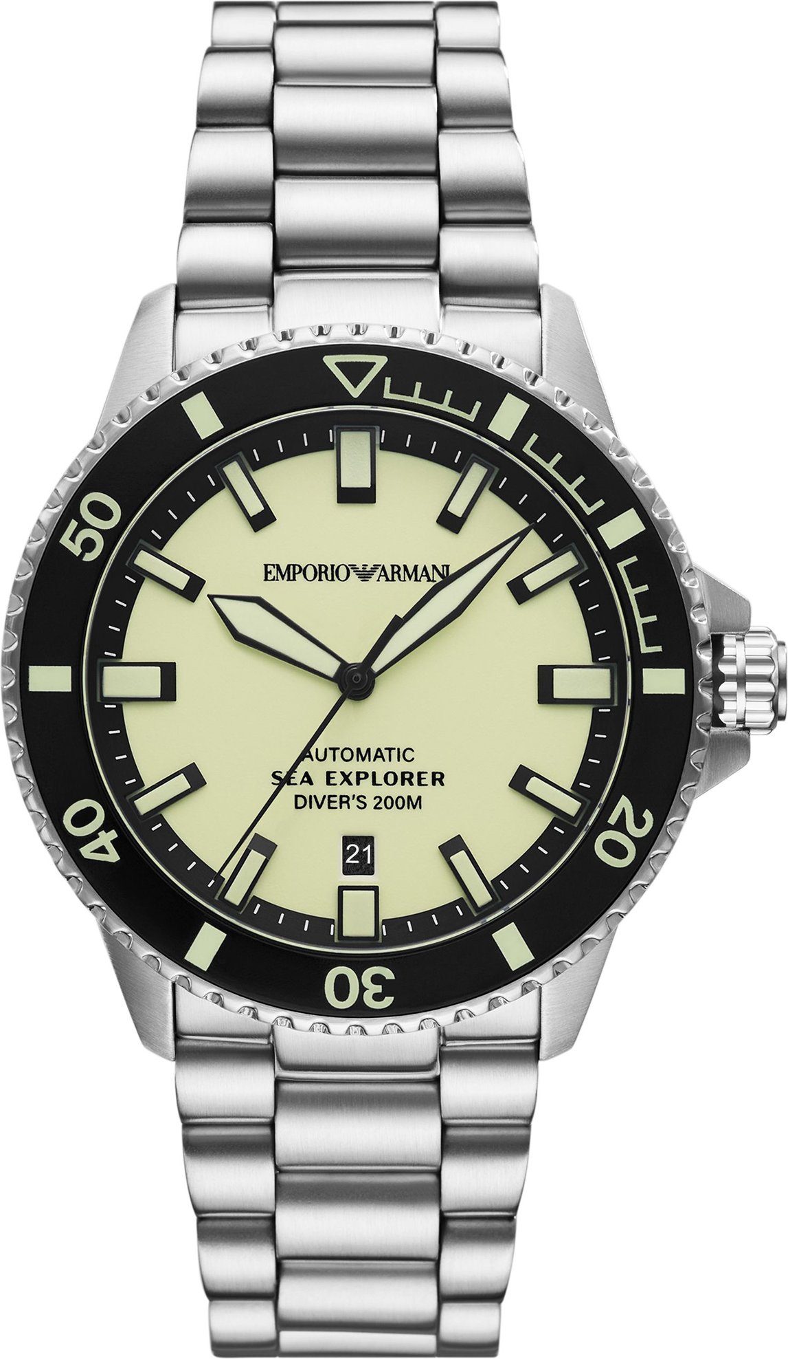 Thumbnail - Emporio Armani Sea Explorer Herren-Silberuhr AR60083