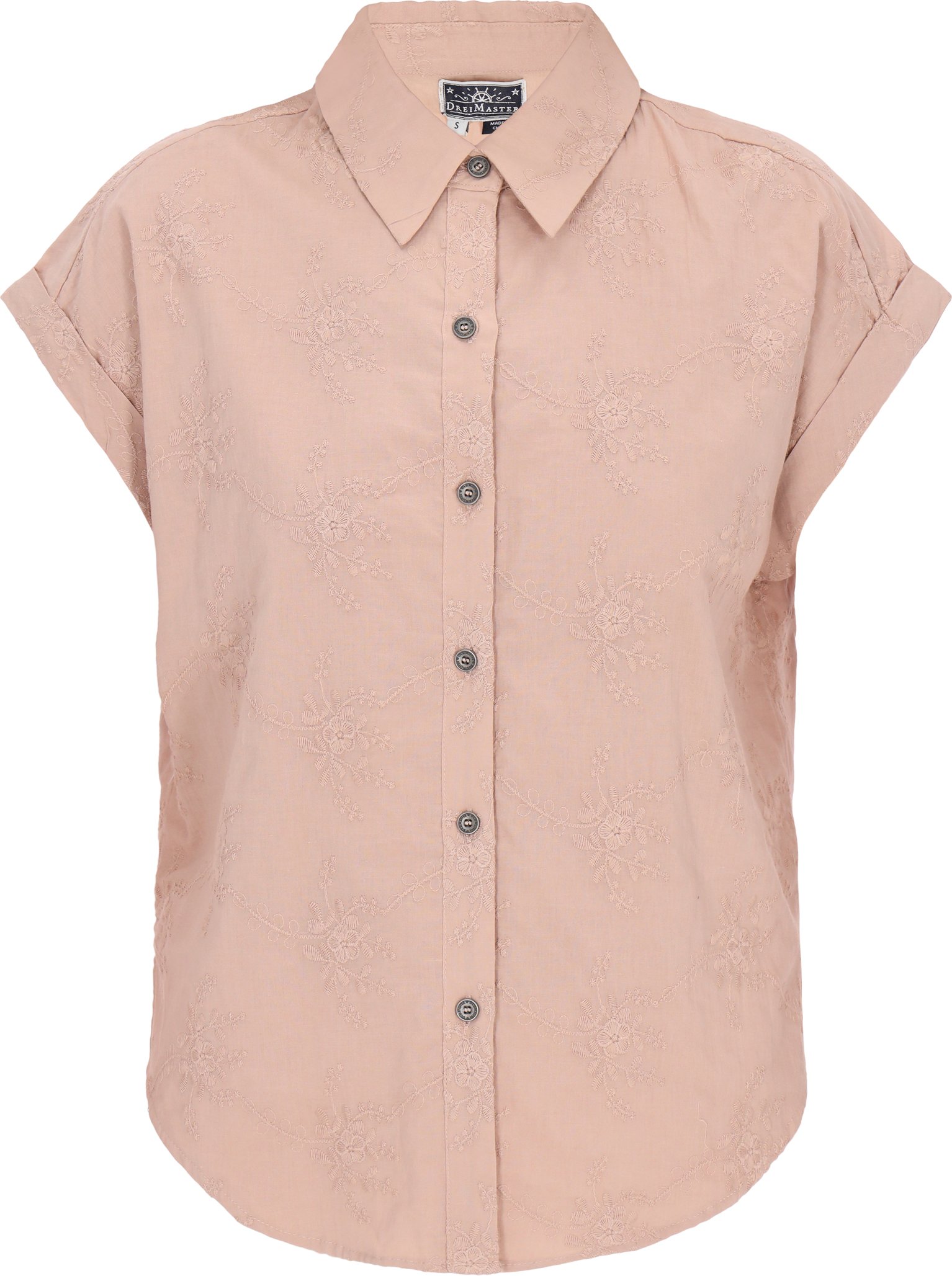 Dreimaster Bluse Frauen Sand
