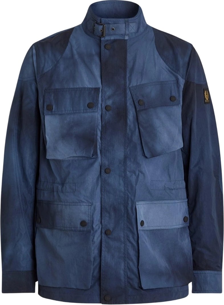 Belstaff Fieldmaster Dark Ink Navy Blue Dünne Jacke