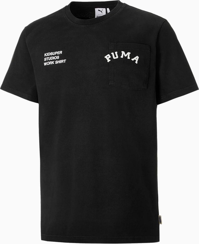 Puma x kidsUperstudios Herren schwarzes T-Shirt