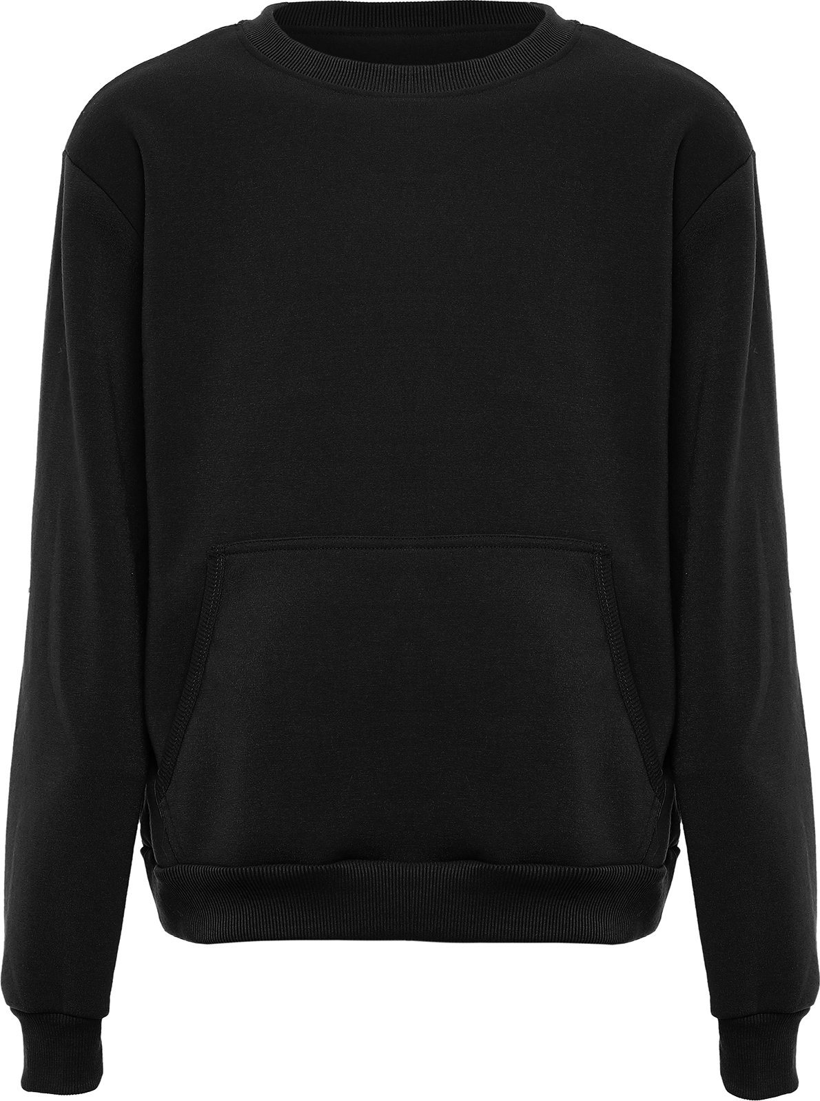Mo Round Neck Sweater Herren SCHWARZ