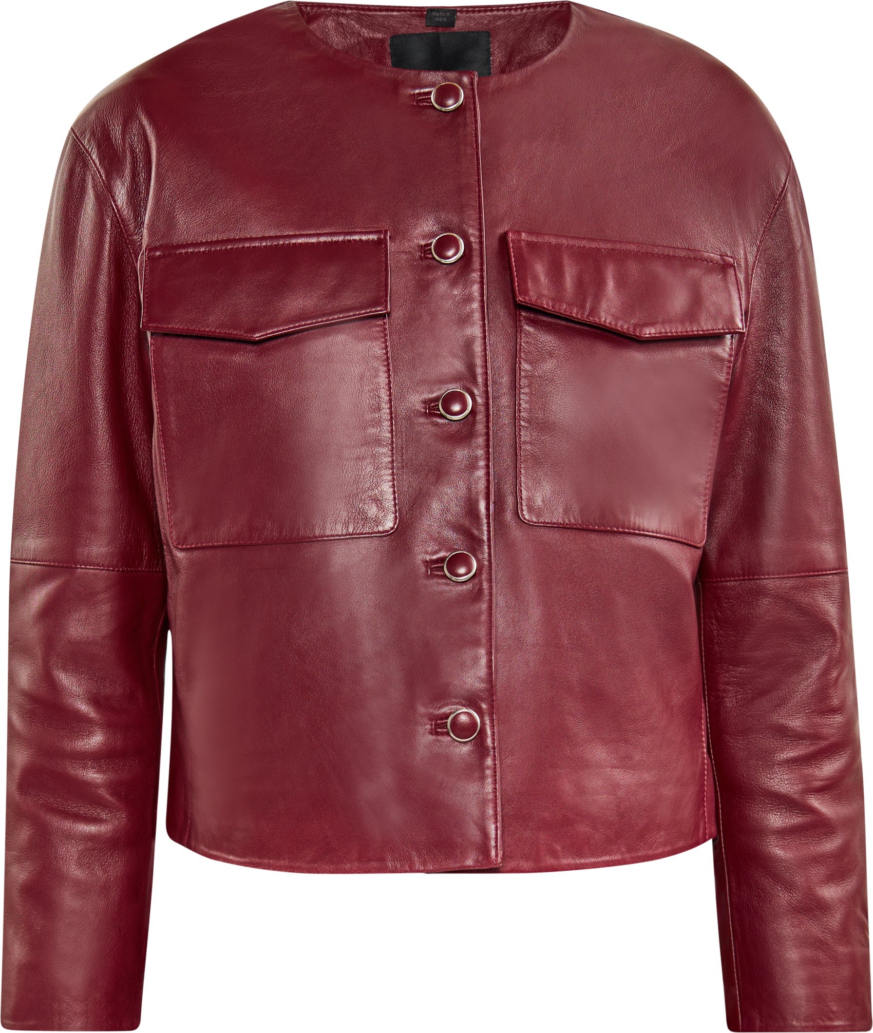 Dreimaster Jacke Damen weinrot