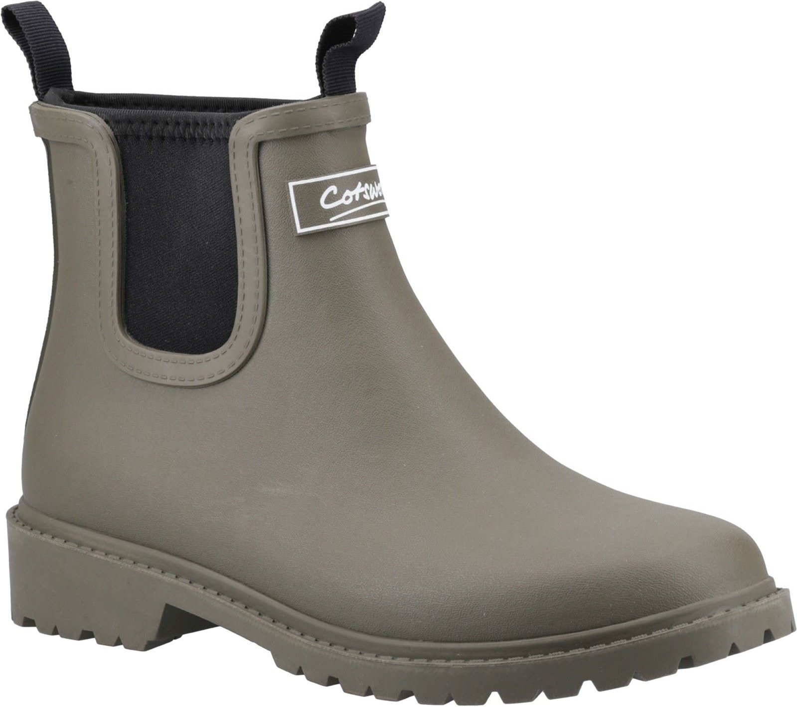 Cotswold Barton TPR+Neopren Damen Khaki Gummistiefel