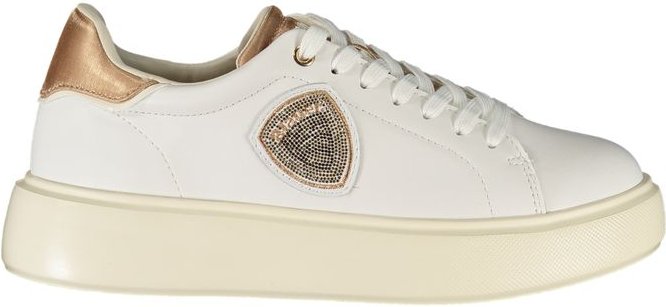 Thumbnail - Blauer Bianco Damen Sneaker aus Polyurethan