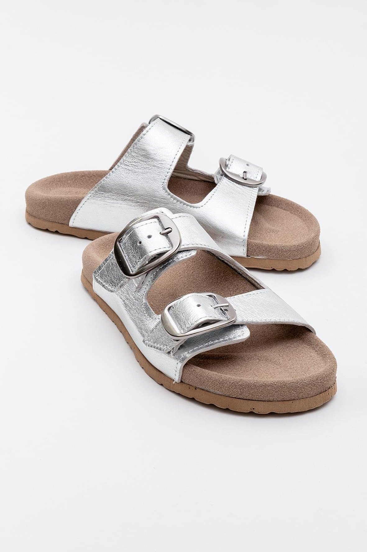 Ovesta Soft Fußbett Leder Slide Sandale (Women)