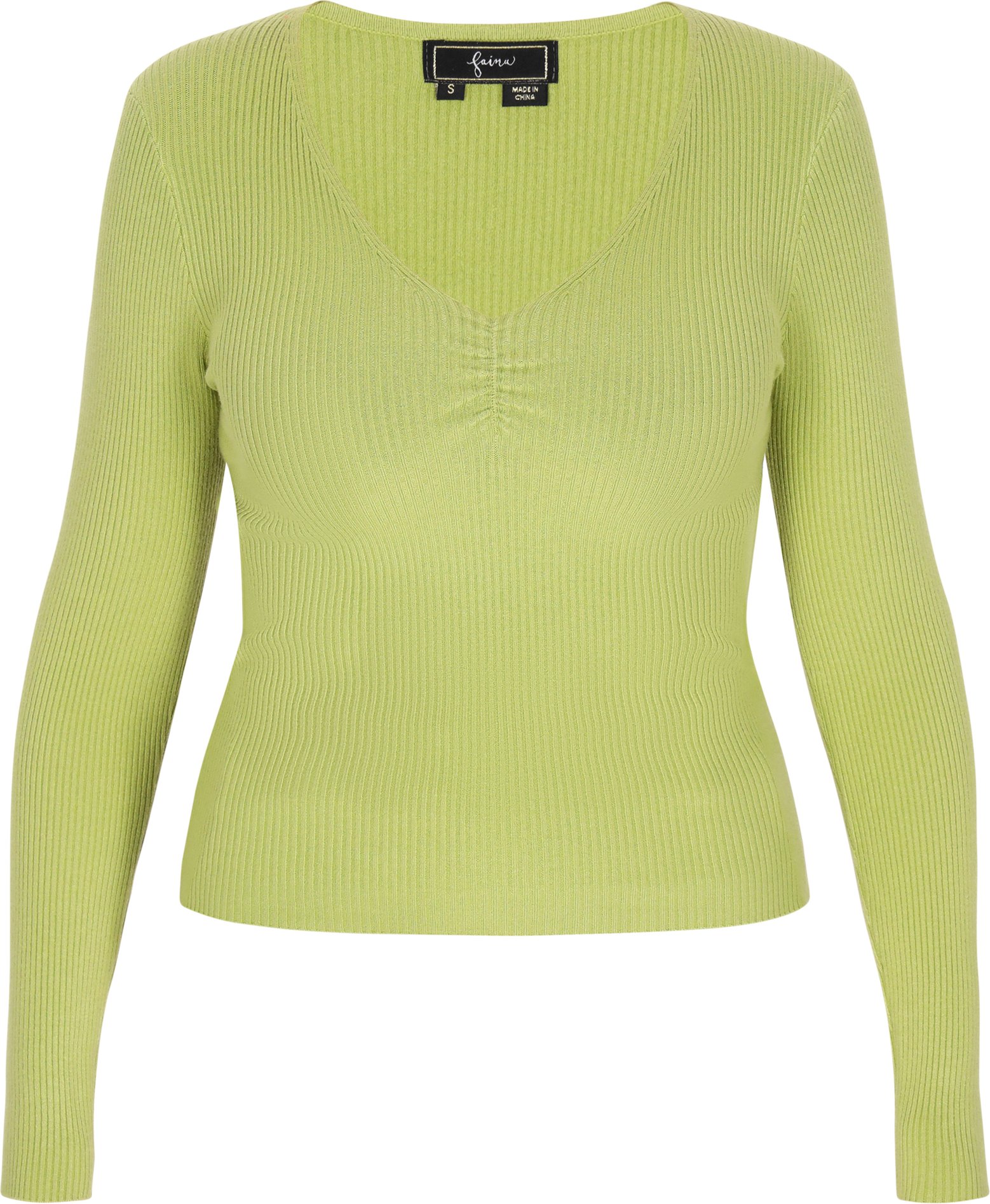 Thumbnail - Faina Pullover Frauen Grün