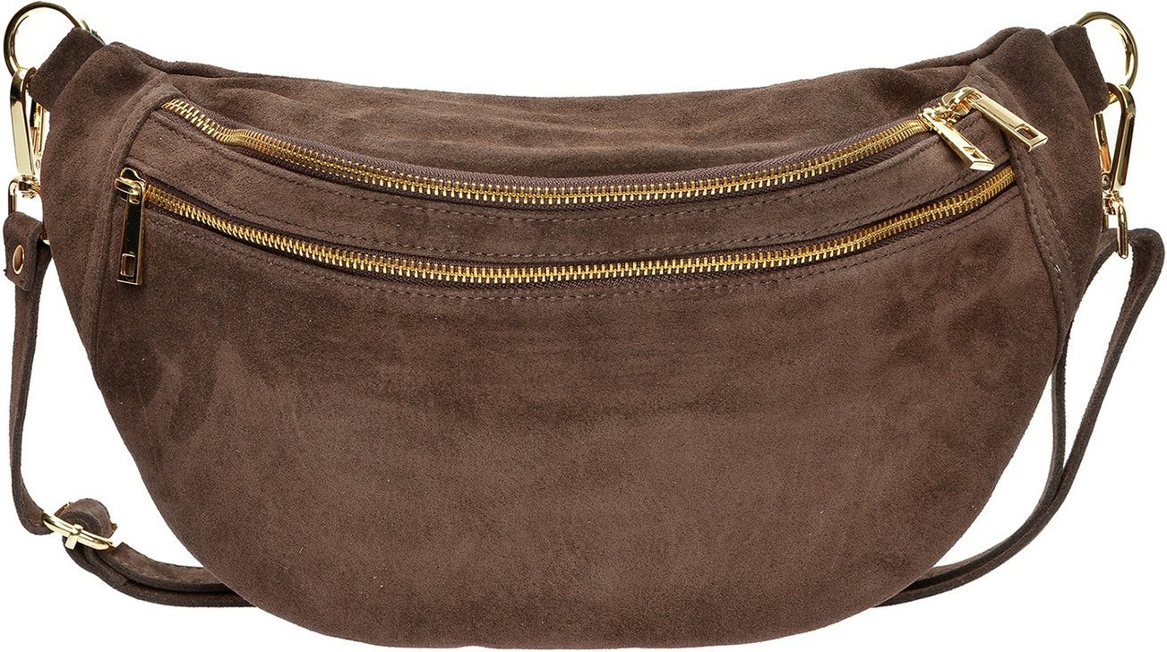 Luisa Vannini bordeauxrote Lederhandtasche