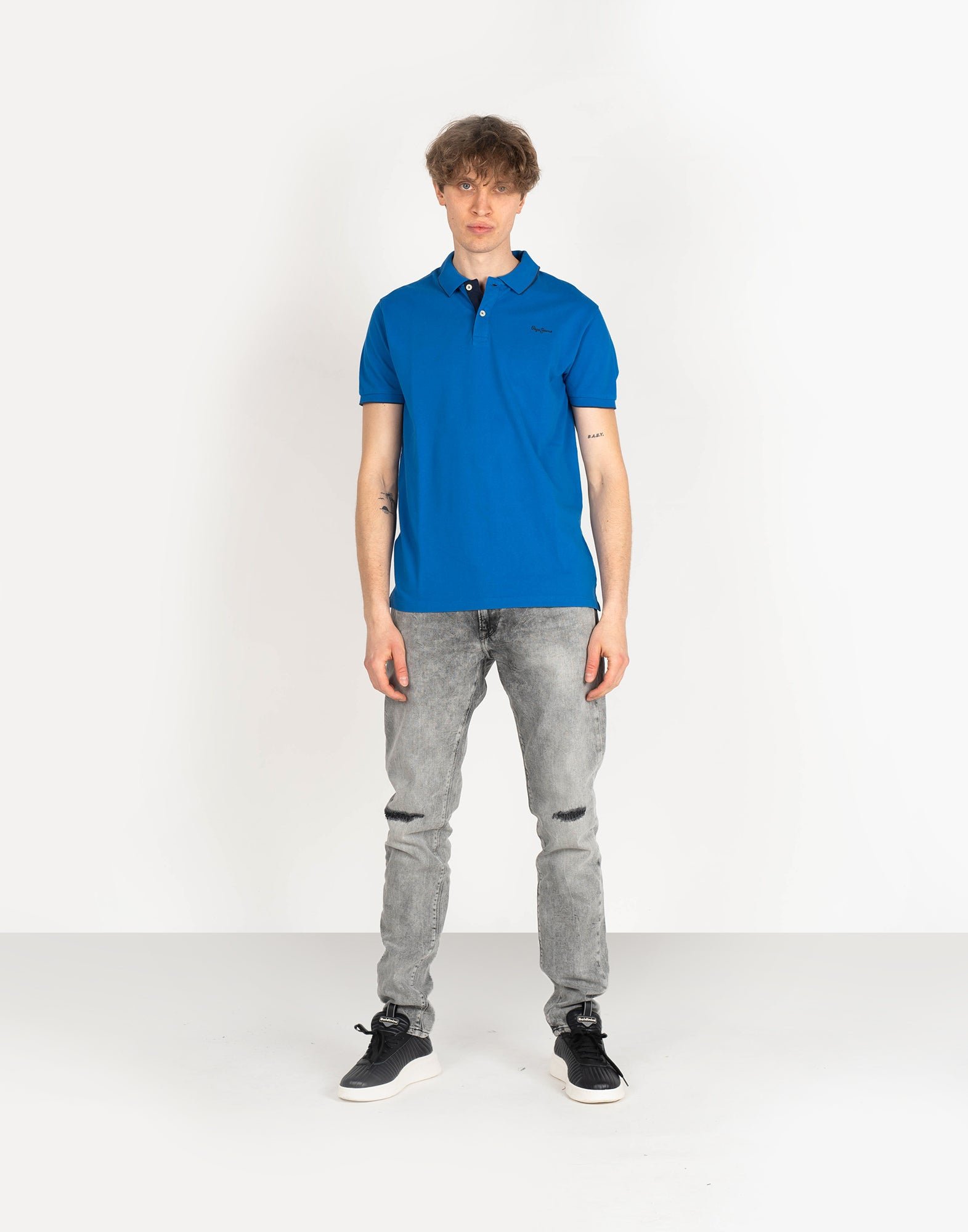 Pepe Jeans Polohemd Lucas Herren Blau