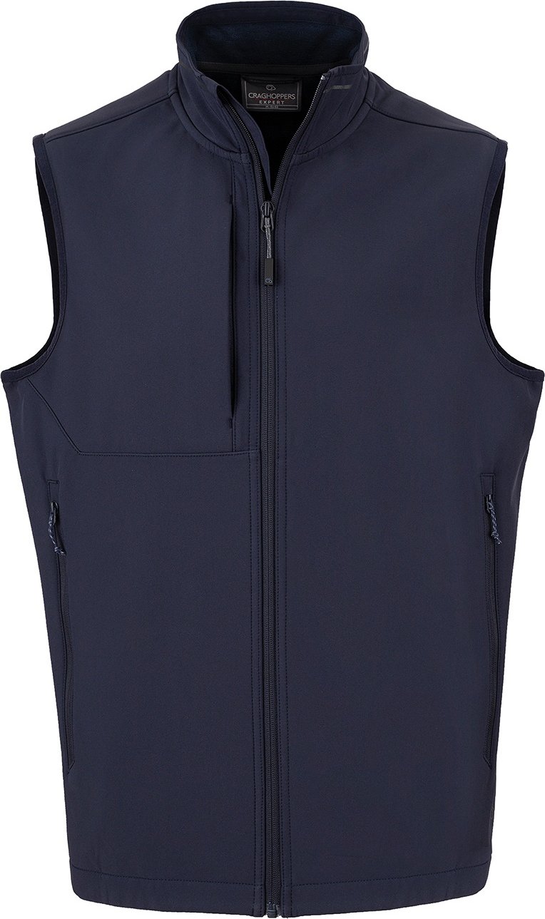 Craghoppers Mens Expert Basecamp Softshell-Weste (Dunkelmarine)