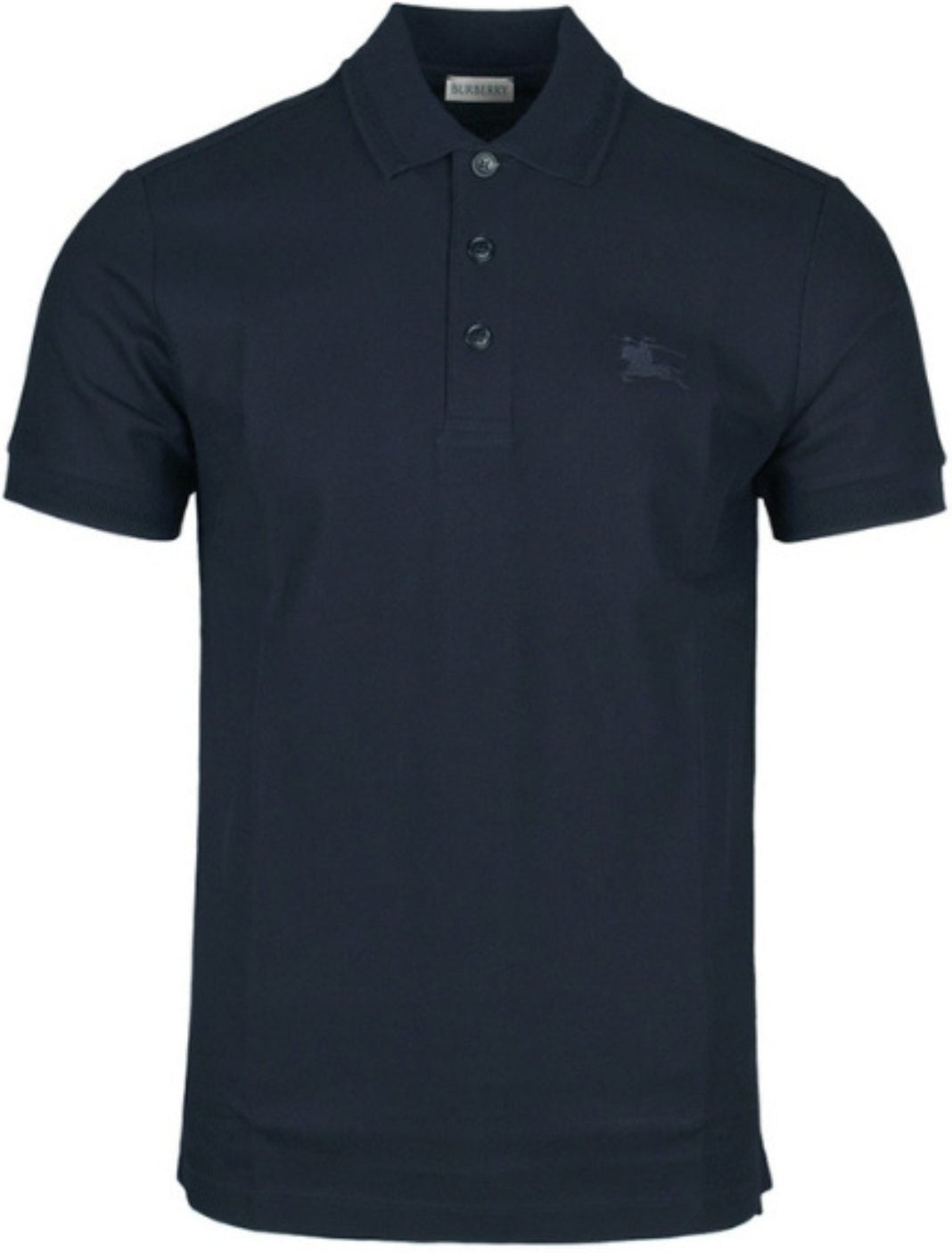 Burberry - Poloshirt „eddie Ekd" In Kohleblau