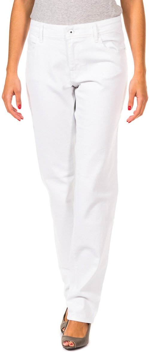 Lange wasserdichte Hose mit geradem Saum 36691051 Frau