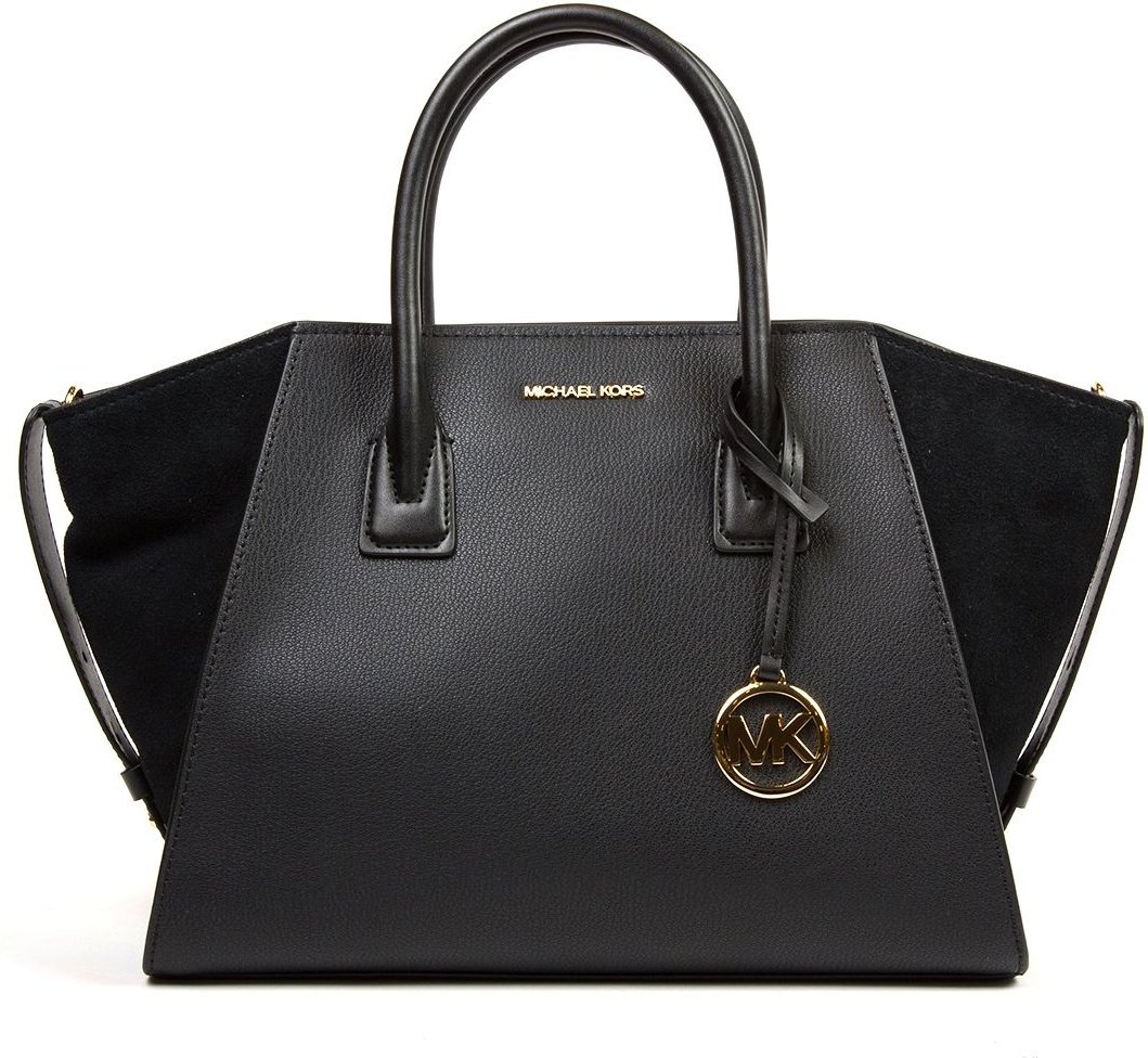 Michael Kors Avril Große Tragetasche Schwarz