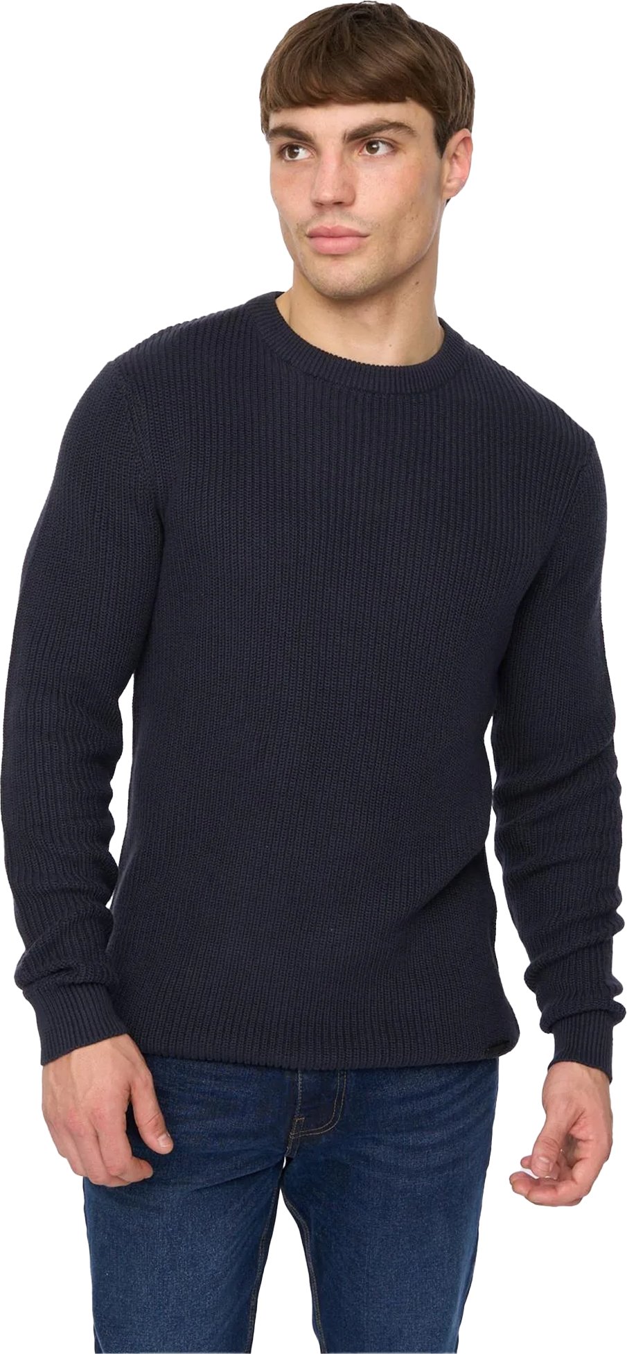 Crosshatch - "Jampster" Sweatshirt für Herren, Rundhalsausschnitt, Jerseyware (Marine)