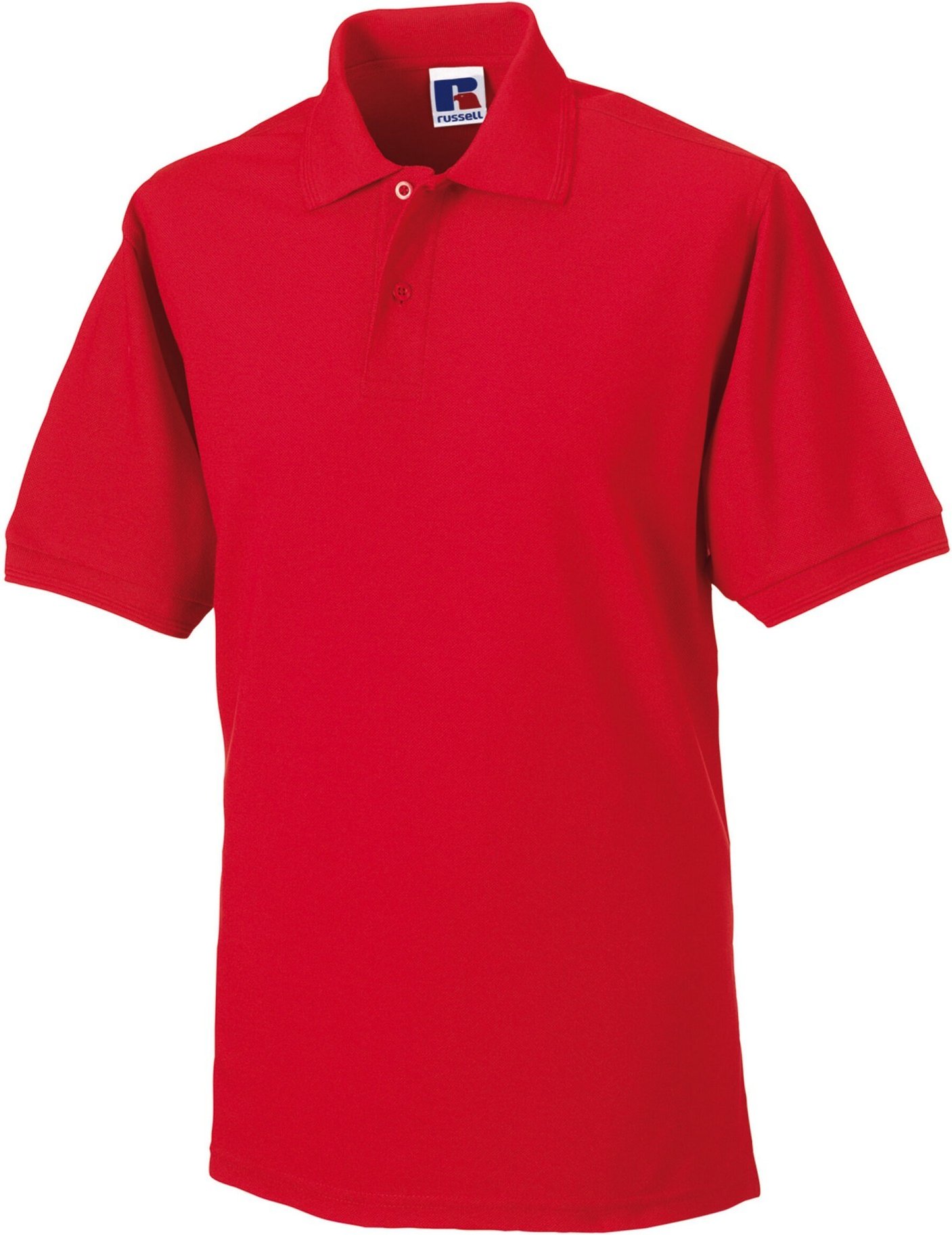 Russell - Poloshirt Strapazierfähig für Herren (Leuchtend Rot)