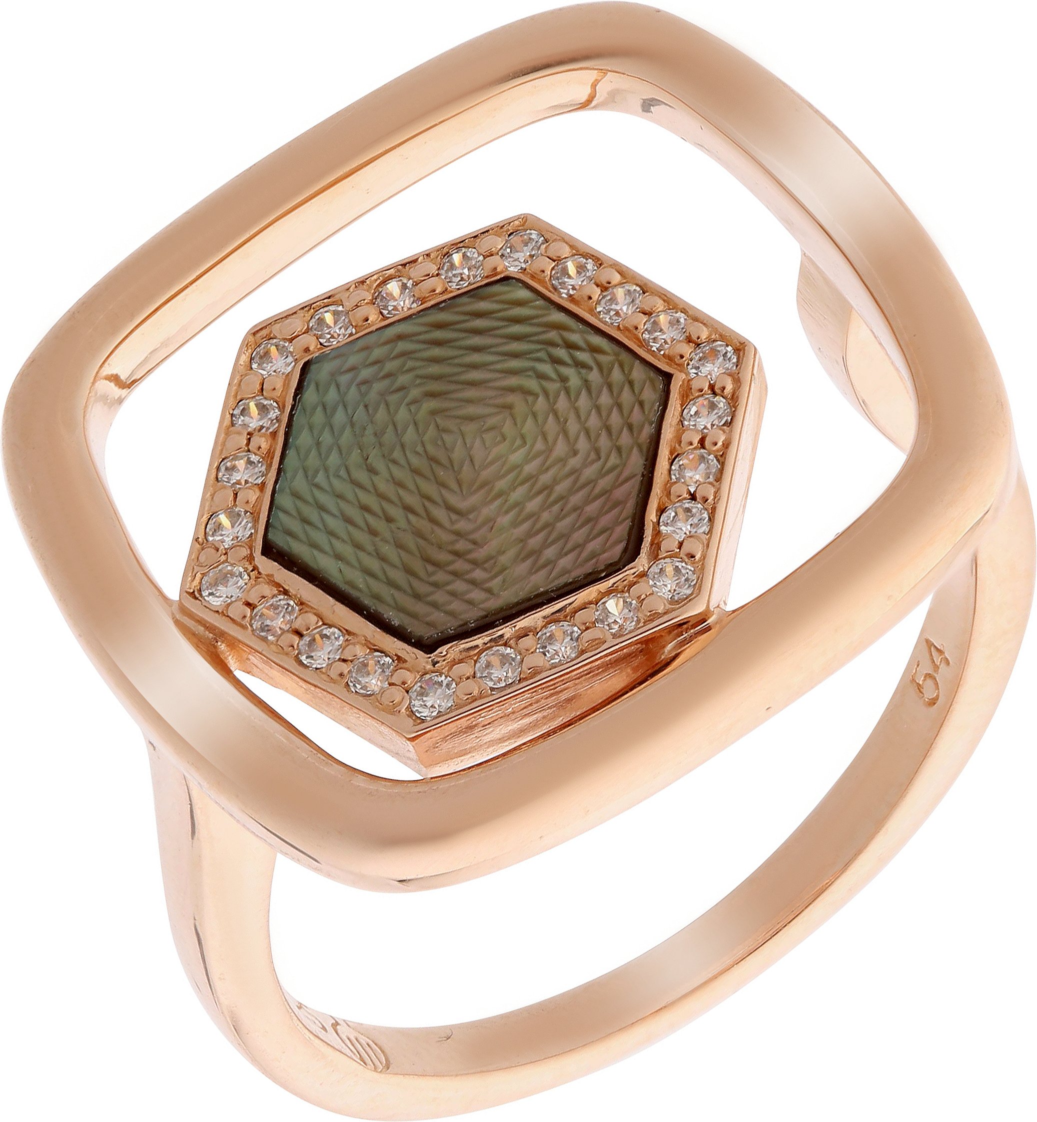 Thumbnail - Orphelia Damen-Ring Sterling-Silber 925, Rosé zr-7372