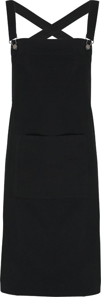 Thumbnail - Premier Cross Back Barista Latzschürze (Schwarz)