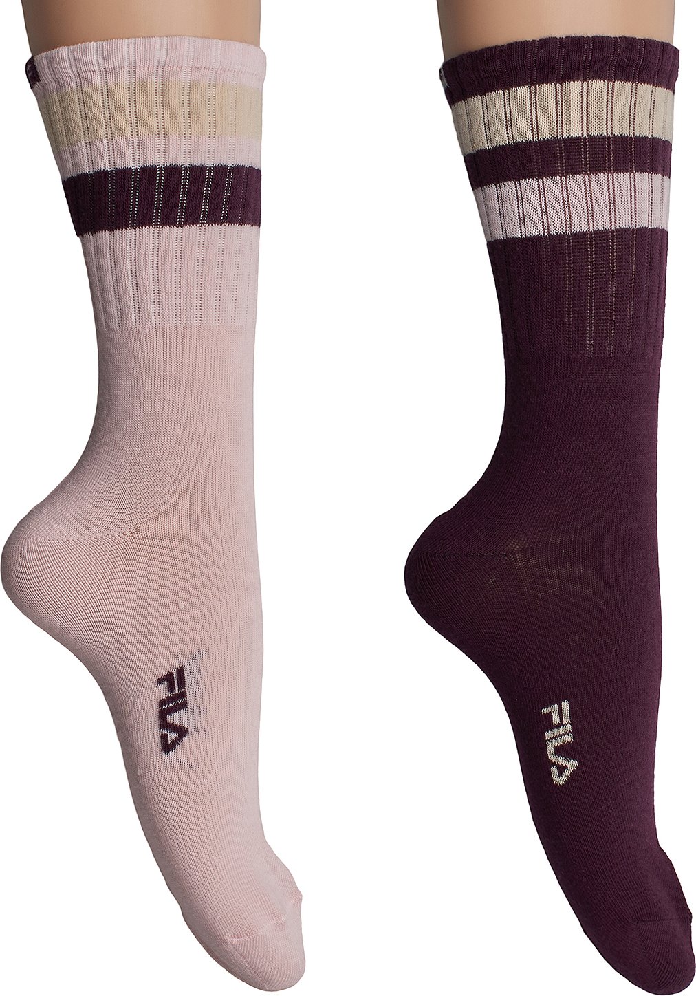 3er-Pack lange Baumwollsocken F3609 für Männer und Frauen