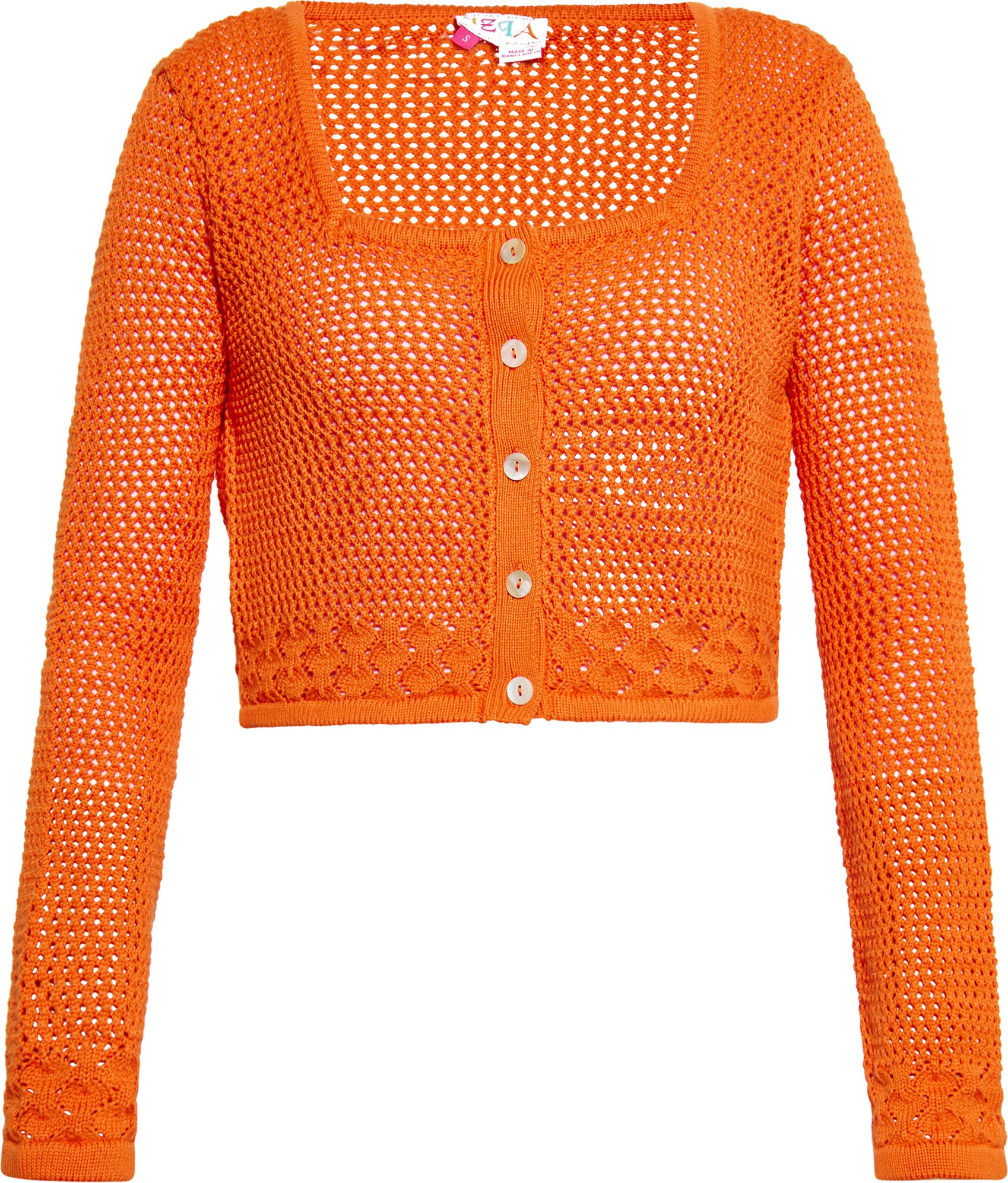 IZIA Strickjacke Damen orange
