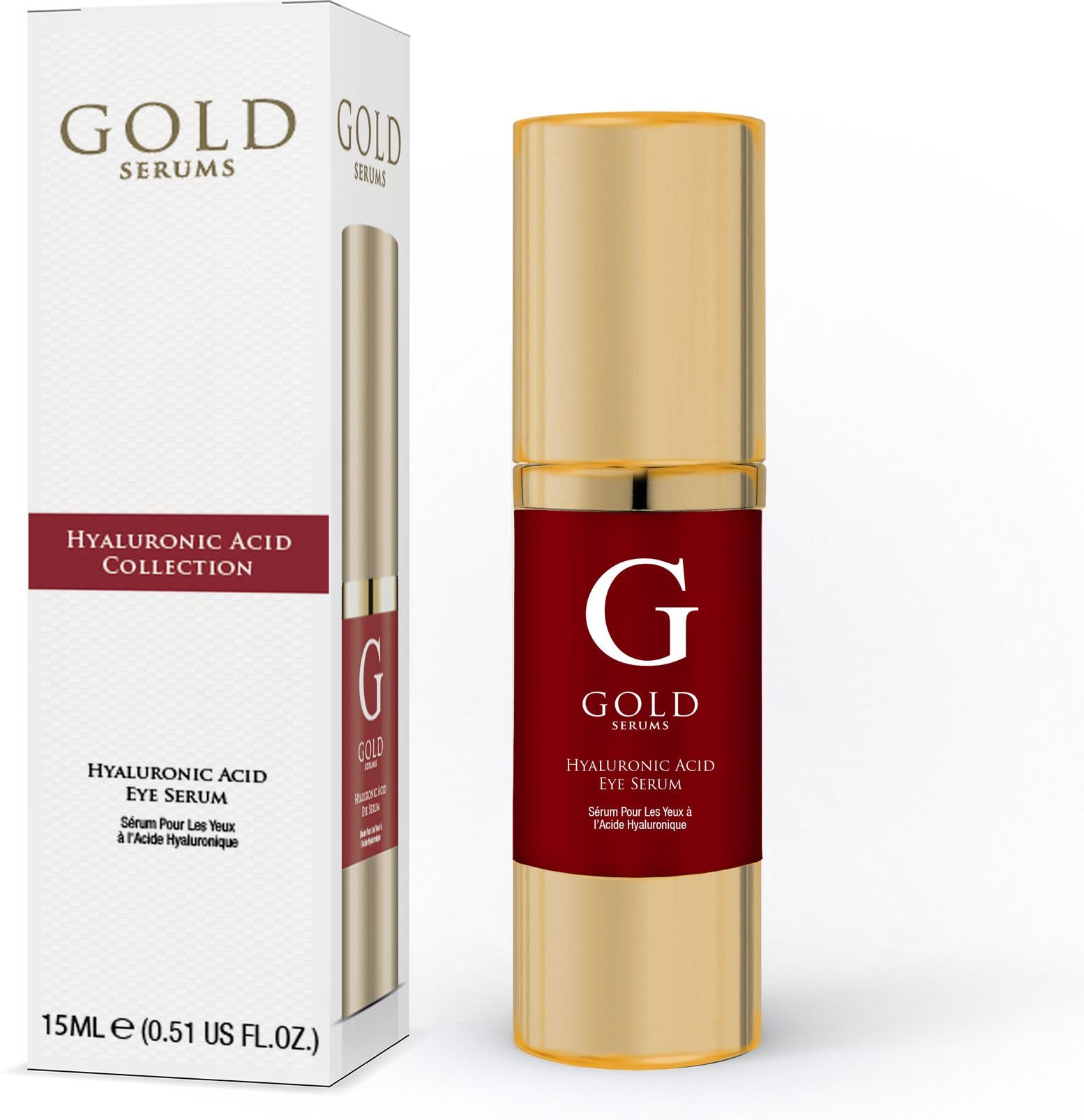 Gold Serums Hyaluronsäure-Augenserum 15ml