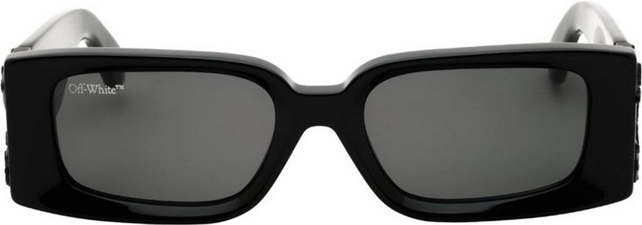 Off-White - "Roma" Quadratisch-Sonnenbrille für Herren/Damen Unisex (Schwarz)