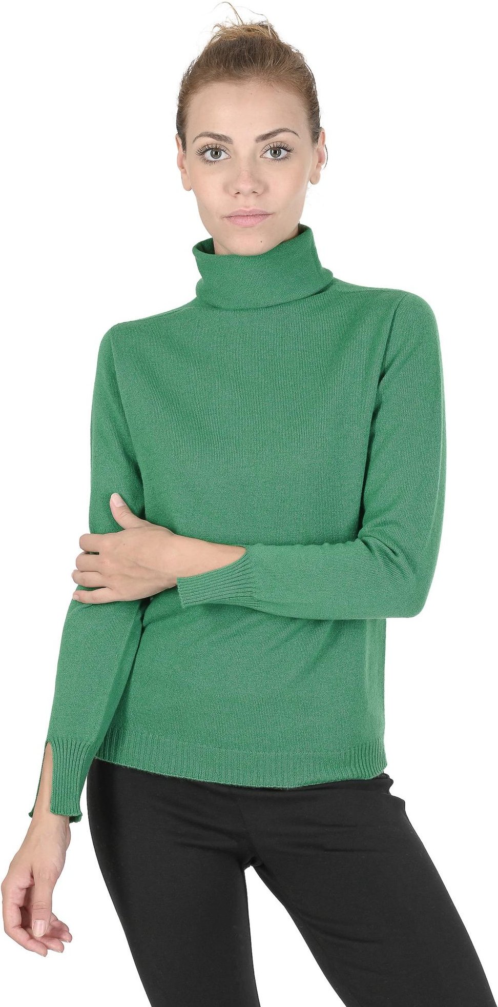 Thumbnail - Kaschmir Damen Rollkragenpullover - Italienische Handwerkskunst