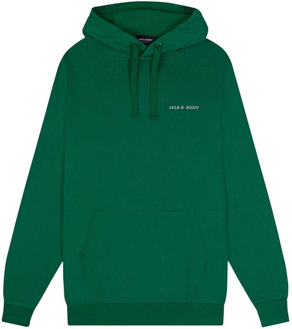 Thumbnail - Lyle & Scott - Kapuzenpullover für Herren Loopback (Grün)