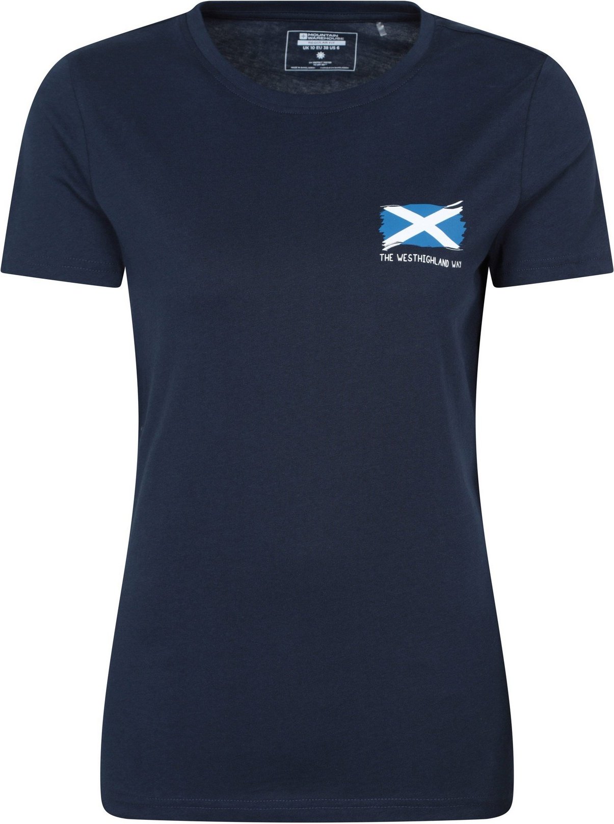 Mountain Warehouse Damen West Highland Way T-Shirt (Navy)