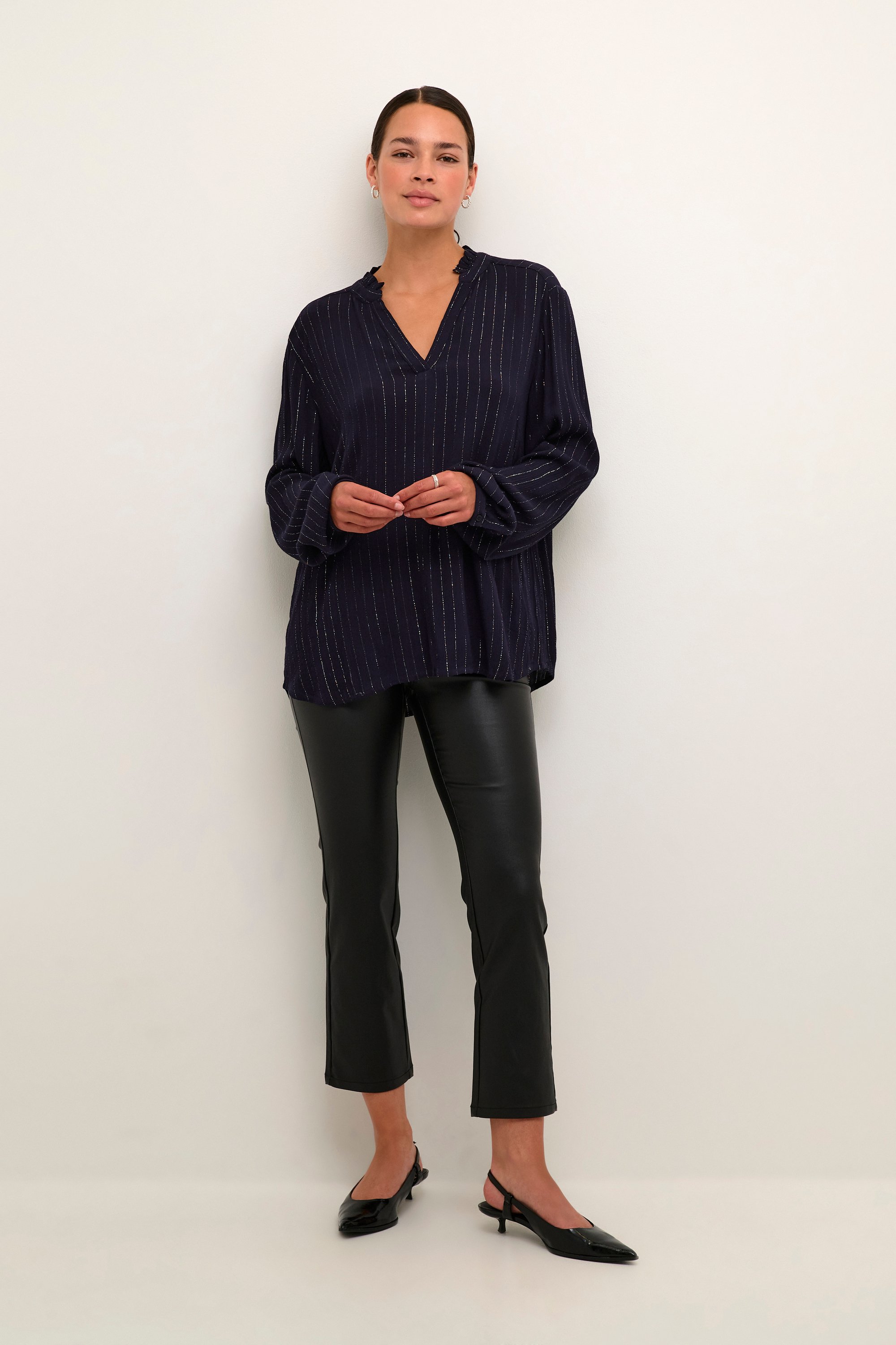 Langarm-Bluse Regular fit Dawn Purple