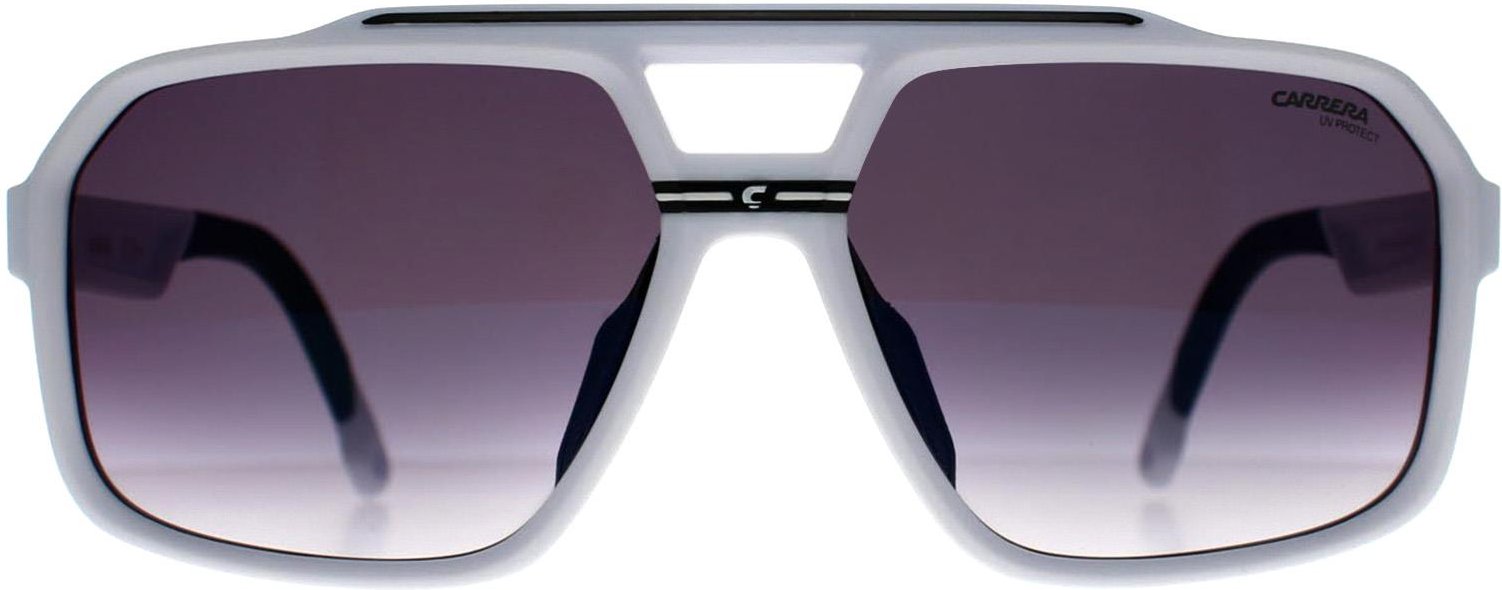 Carrera C Sport 03/S 6HT KM Sonnenbrille mit blauem Farbverlauf, matt weiß